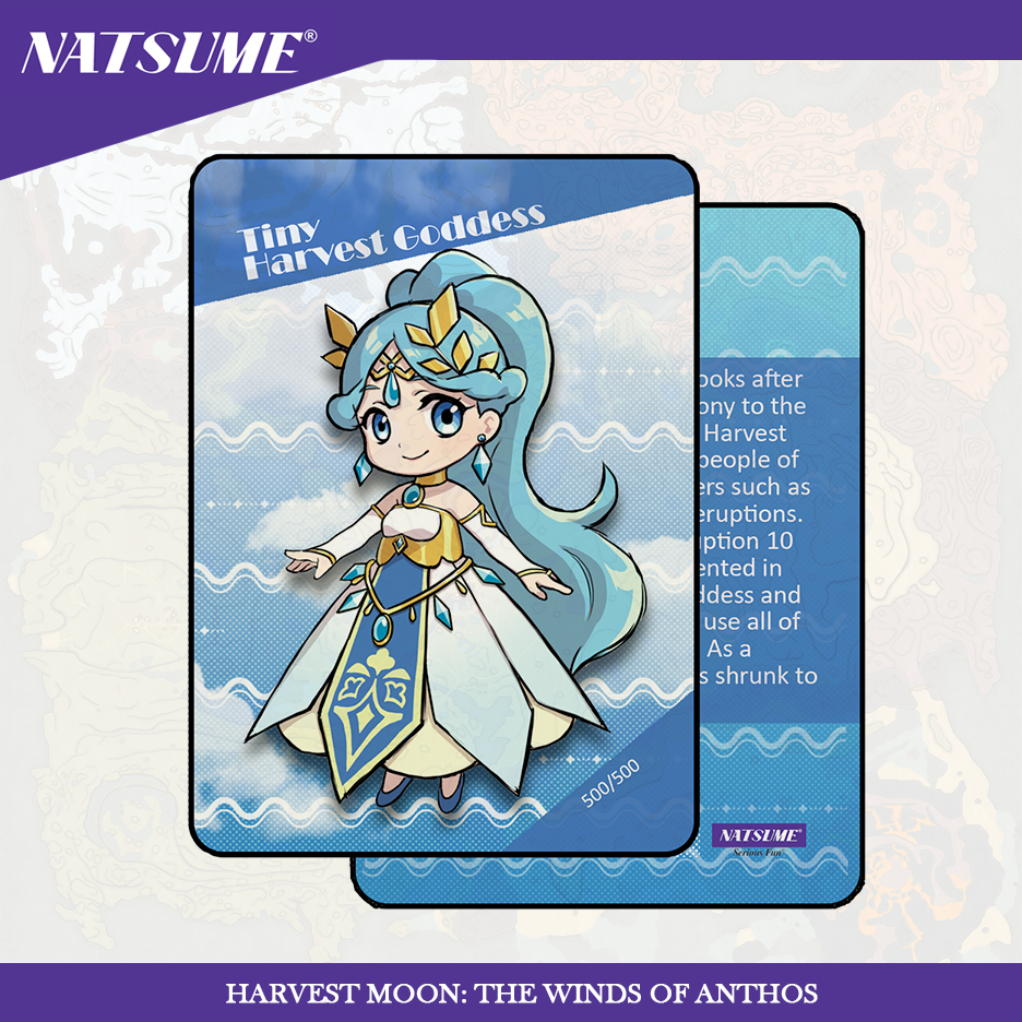Harvest Moon: The Winds of Anthos - Tiny Harvest Goddess Card Harvest Moon: The Winds of Anthos - Tiny Harvest Goddess Card