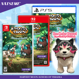 Pre-Order: Harvest Moon: Echoes of Teradea with FREE Wolf Plush
