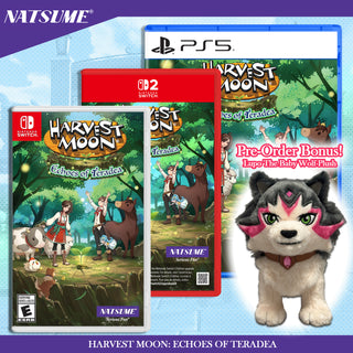 Pre-Order: Harvest Moon: Echoes of Teradea with FREE Wolf Plush