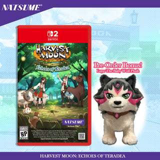 Pre-Order: Harvest Moon: Echoes of Teradea with FREE Wolf Plush