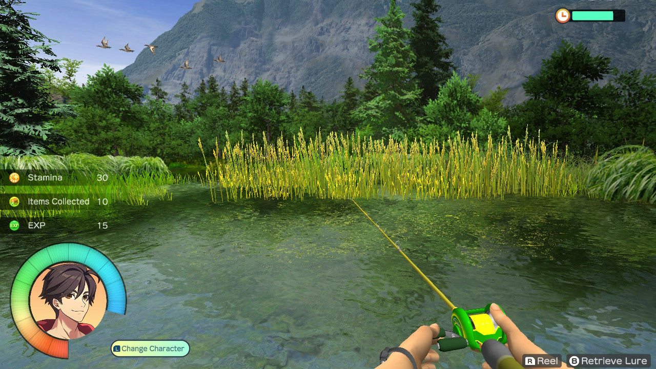 Reel Fishing: Days of Summer Video Game Reel Fishing: Days of Summer Video Game