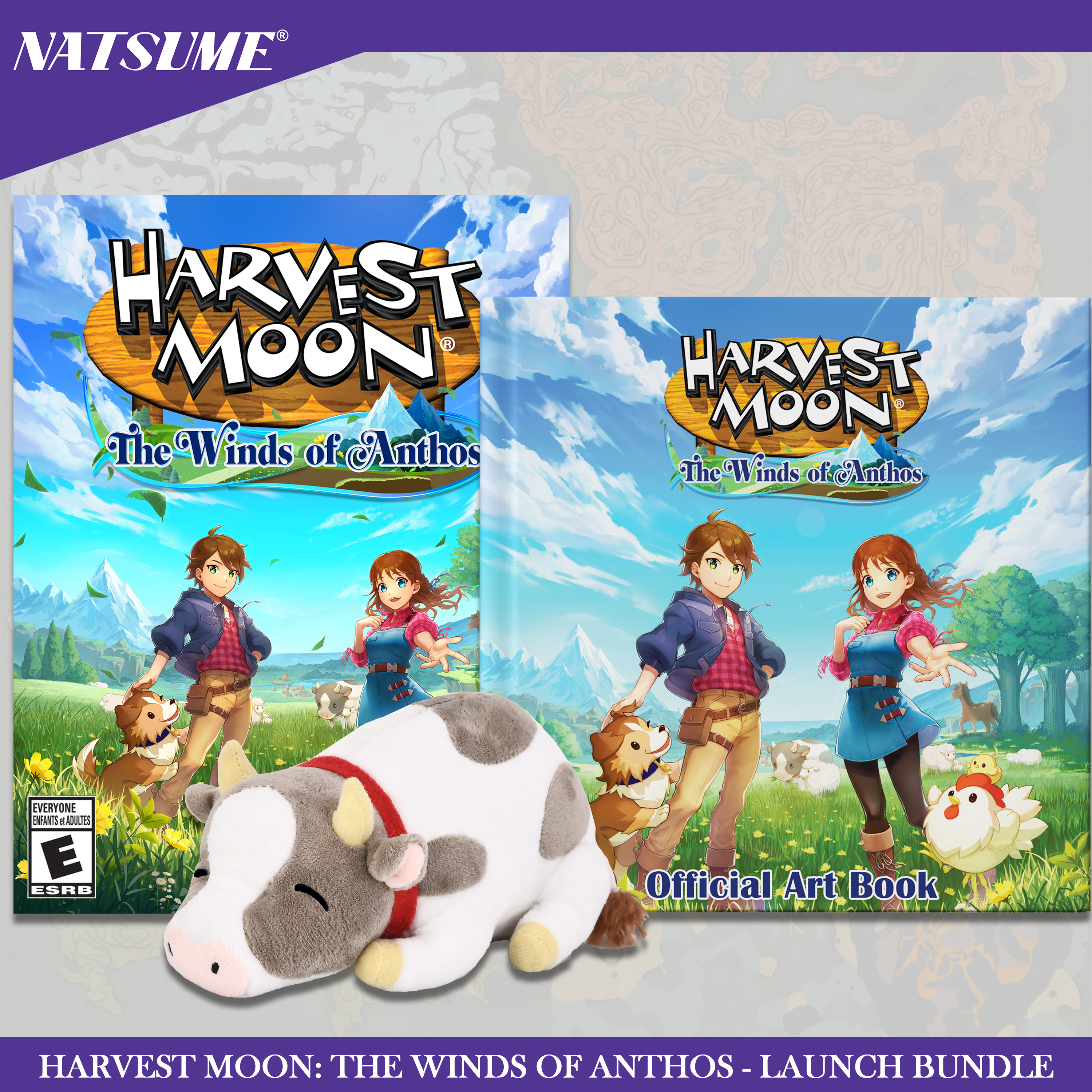 Harvest Moon The Winds of Anthos Launch Bundle NatsumeGames