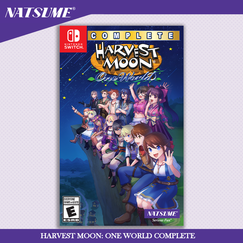 Harvest Moon: One World Complete with FREE Sasquatch Plush